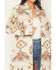 Image #3 - Idyllwind Women's Mcain Southwestern Print Button-Down Long Shacket, Cream, hi-res