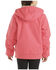 Image #2 - Carhartt Girls' Insulated Hooded Active Jacket, Light Pink, hi-res
