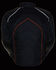 Image #5 - Milwaukee Leather Men's Combo Leather Textile Mesh Racer Jacket, Black/orange, hi-res