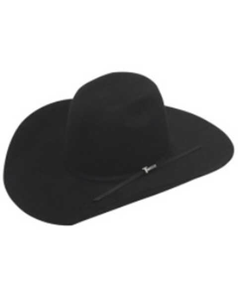 Twister 6X Felt Cowboy Hat, Black, hi-res