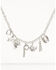 Image #3 - Lainey Wilson Women's Rodeo Charm Necklace, Silver, hi-res