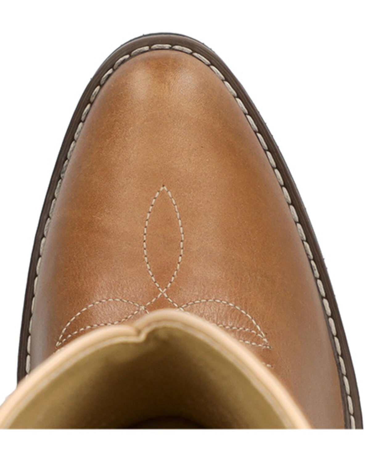 Image #6 - Smoky Mountain Women's Calloway Western Boots - Round Toe, Tan, hi-res