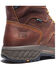 Image #3 - Timberland Men's Helix Waterproof Work Boots - Steel Toe, Brown, hi-res