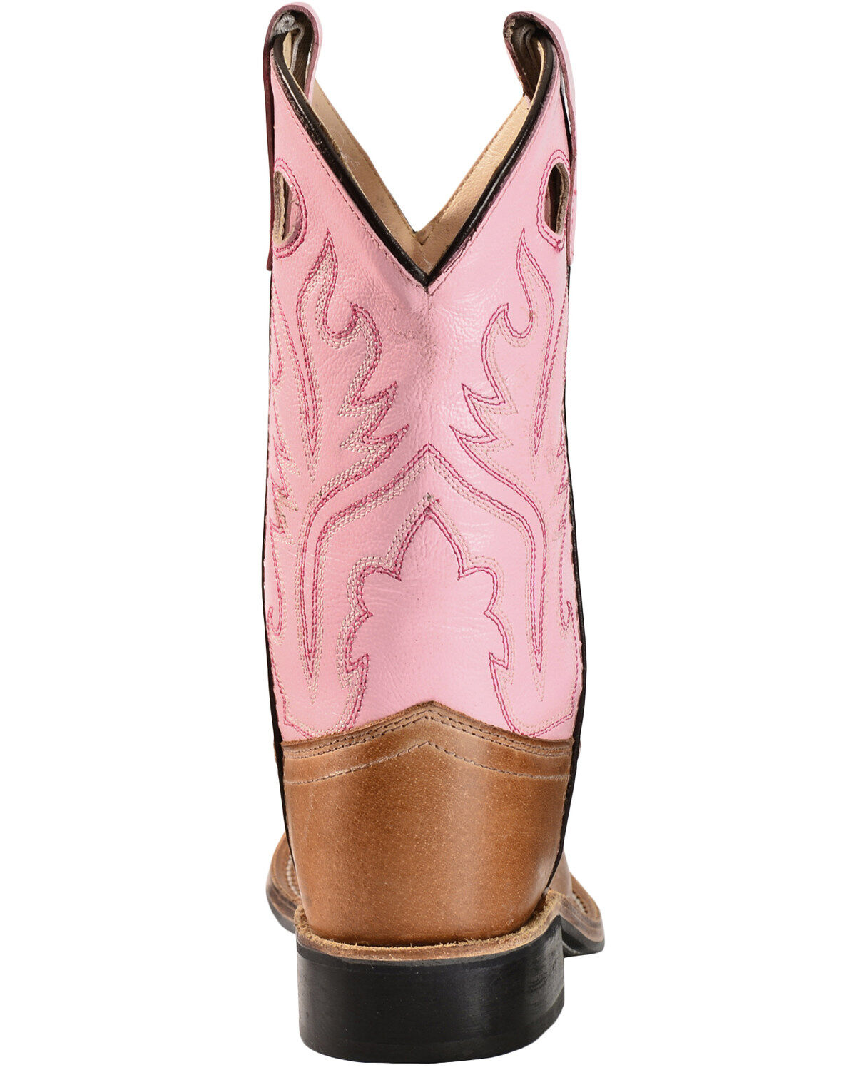 Image #7 - Old West Girls' Western Boots - Square Toe, , hi-res
