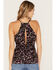 Image #4 - Idyllwind Women's Floral Print Keyhole Racer Tank Top, , hi-res