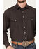 Image #3 - Resistol Men's Lucas Paisley Print Long Sleeve Pearl Snap Western Shirt, Dark Blue, hi-res