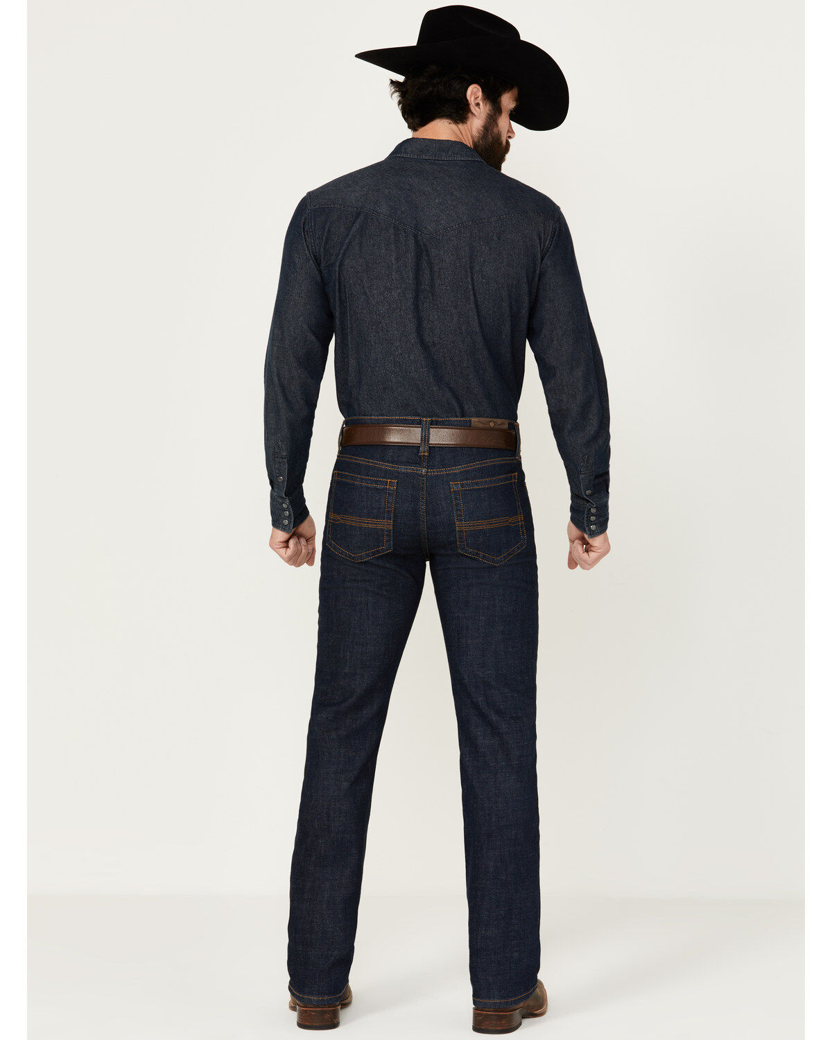 Image #3 - Cody James Men's Showdown Wash Jackson Slim Straight Stretch Denim Jeans, Dark Wash, hi-res