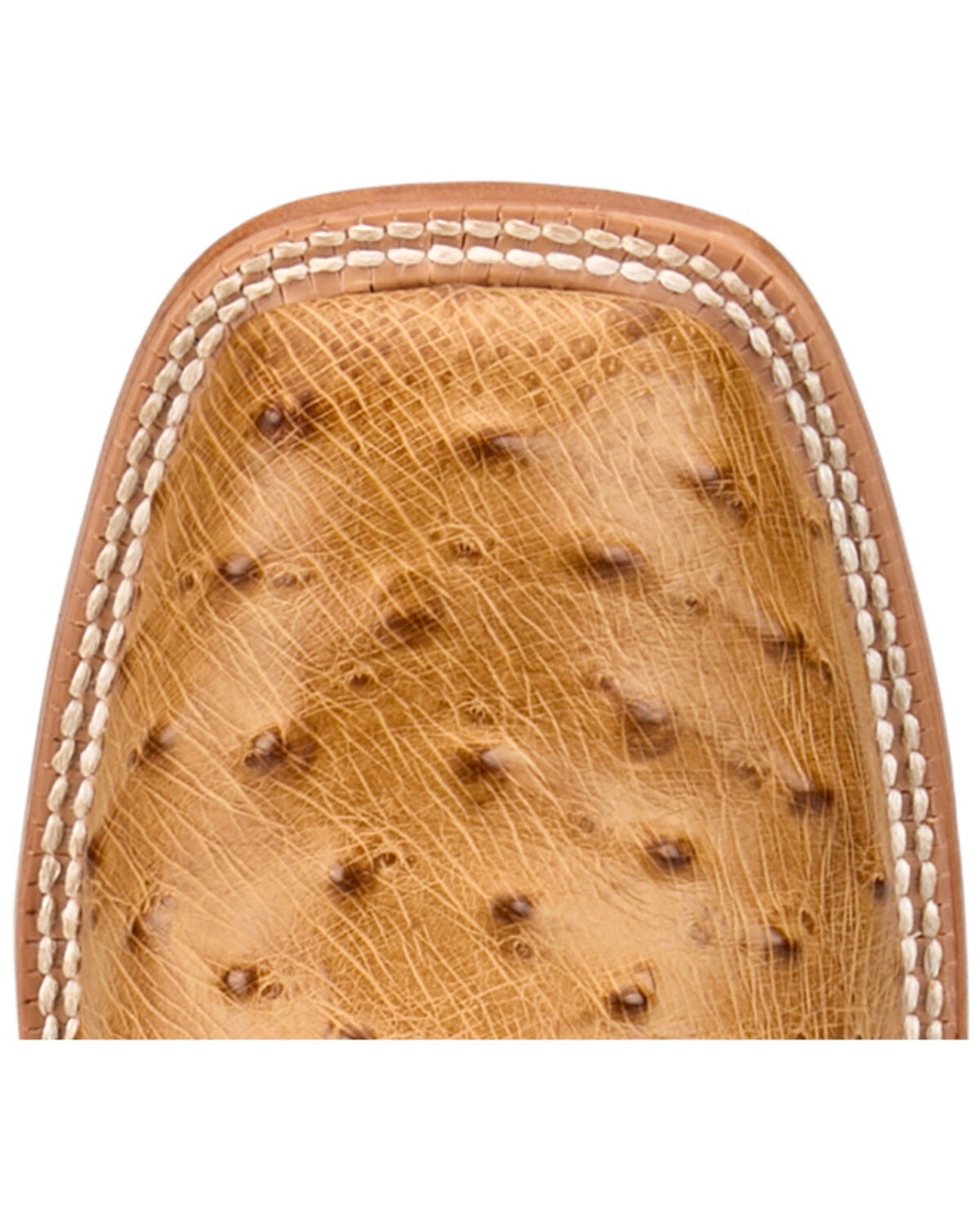 Image #6 - Tony Lama Men's Blaine Exotic Ostrich Western Boots - Broad Square Toe, Brown, hi-res