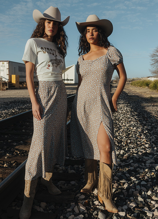 spring dresses and skirts