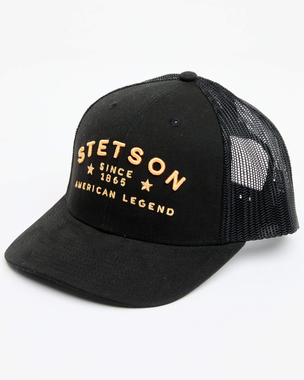 Stetson Men's Embroidered Trucker Cap