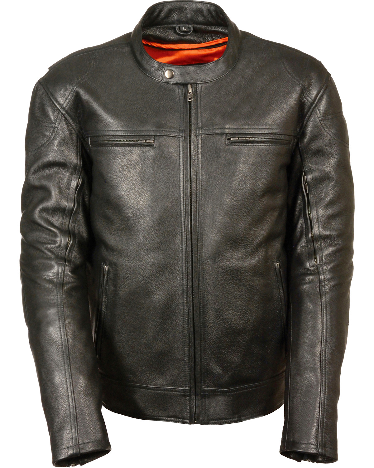 Milwaukee Leather Men s Black Longer Body Vented Jacket Big 3X Mall of America
