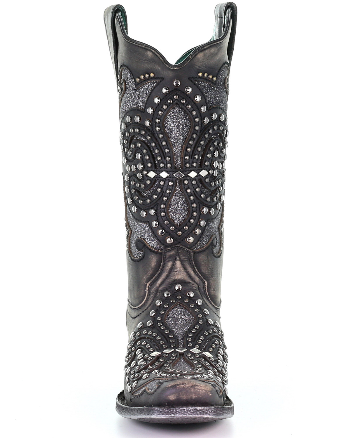 Corral Women's Black Inlay Western Boots - Square Toe | Boot Barn
