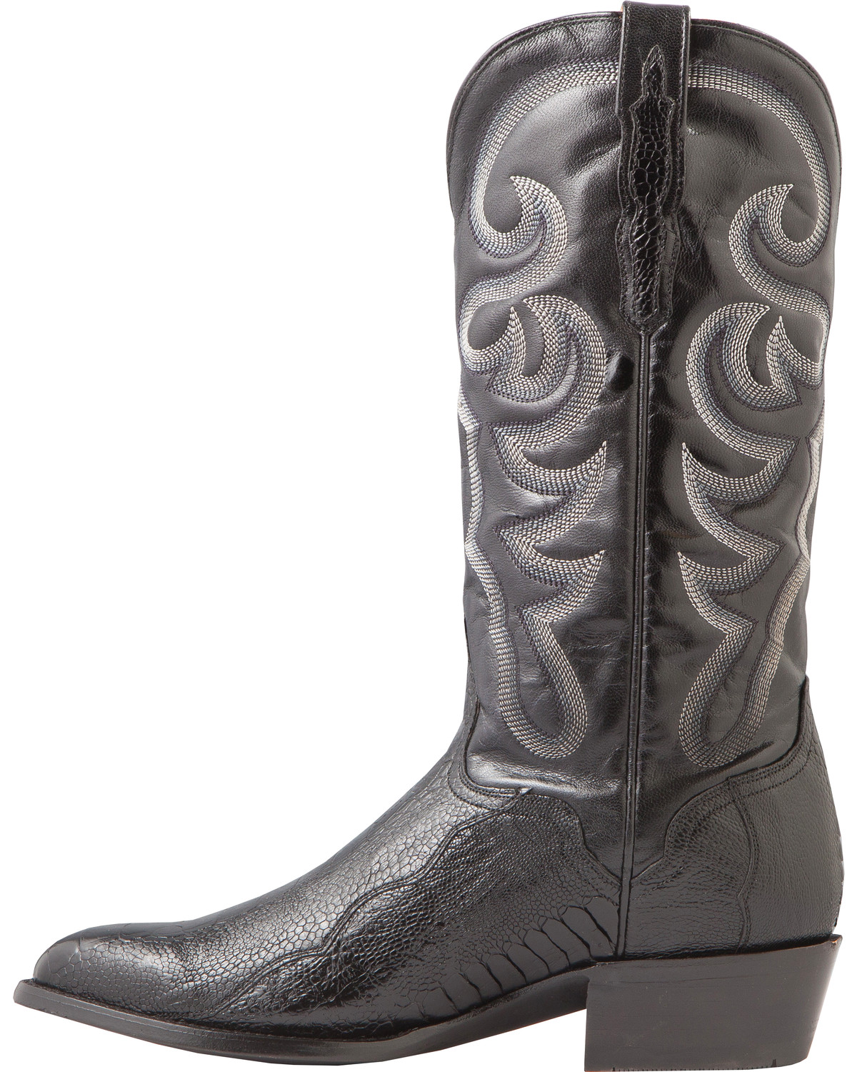 el dorado men's handmade western rattlesnake cowboy boots square toe