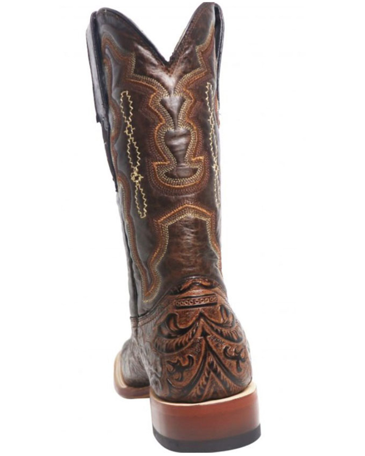 tooled western boots