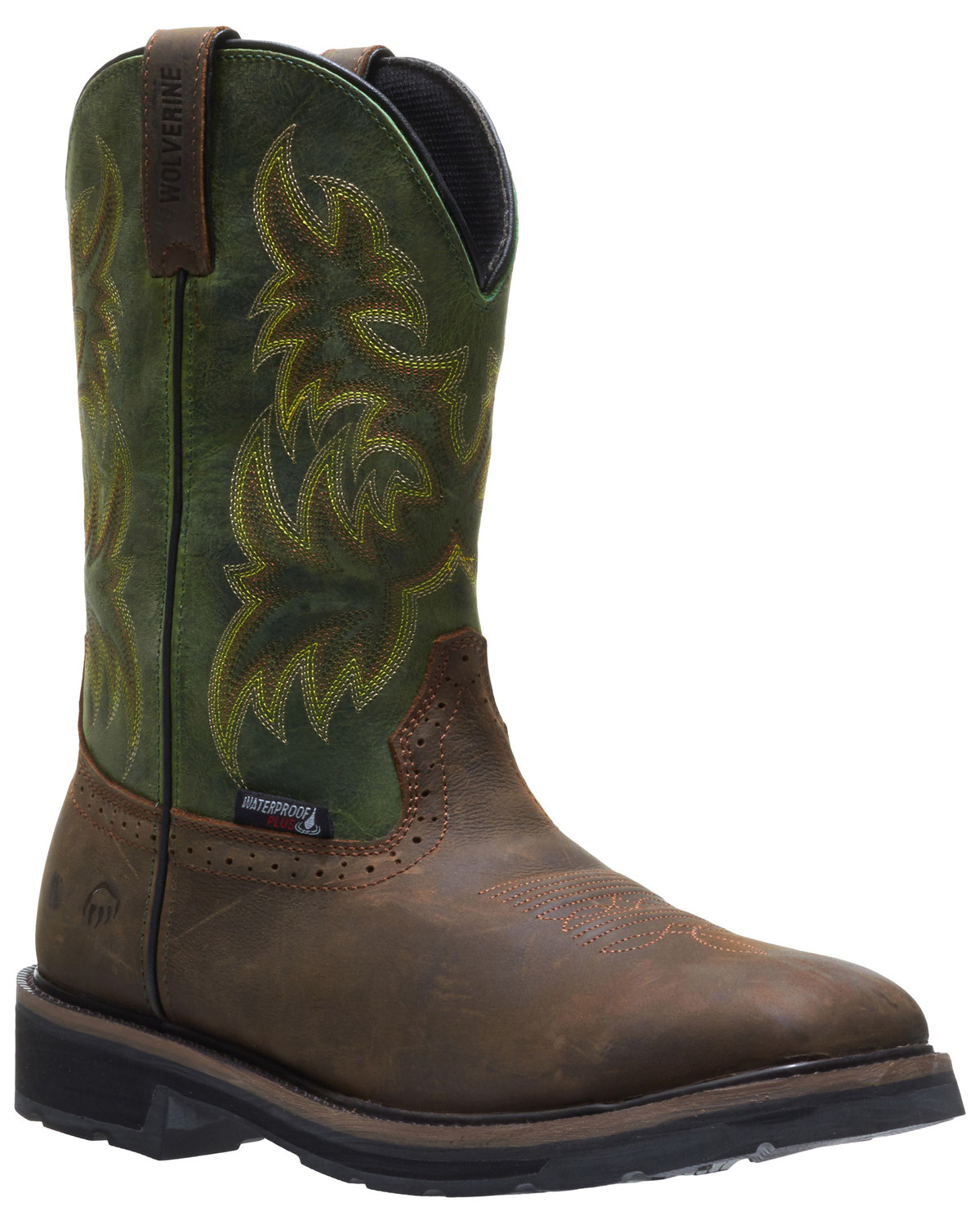 Rancher Waterproof Western Work Boots 