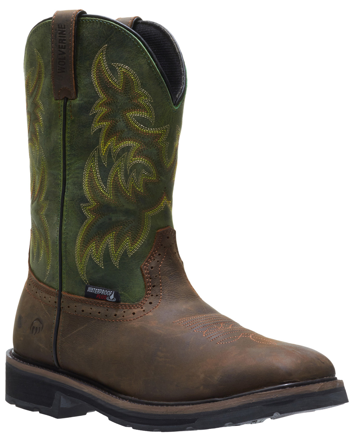 wolverine steel toe waterproof work boots