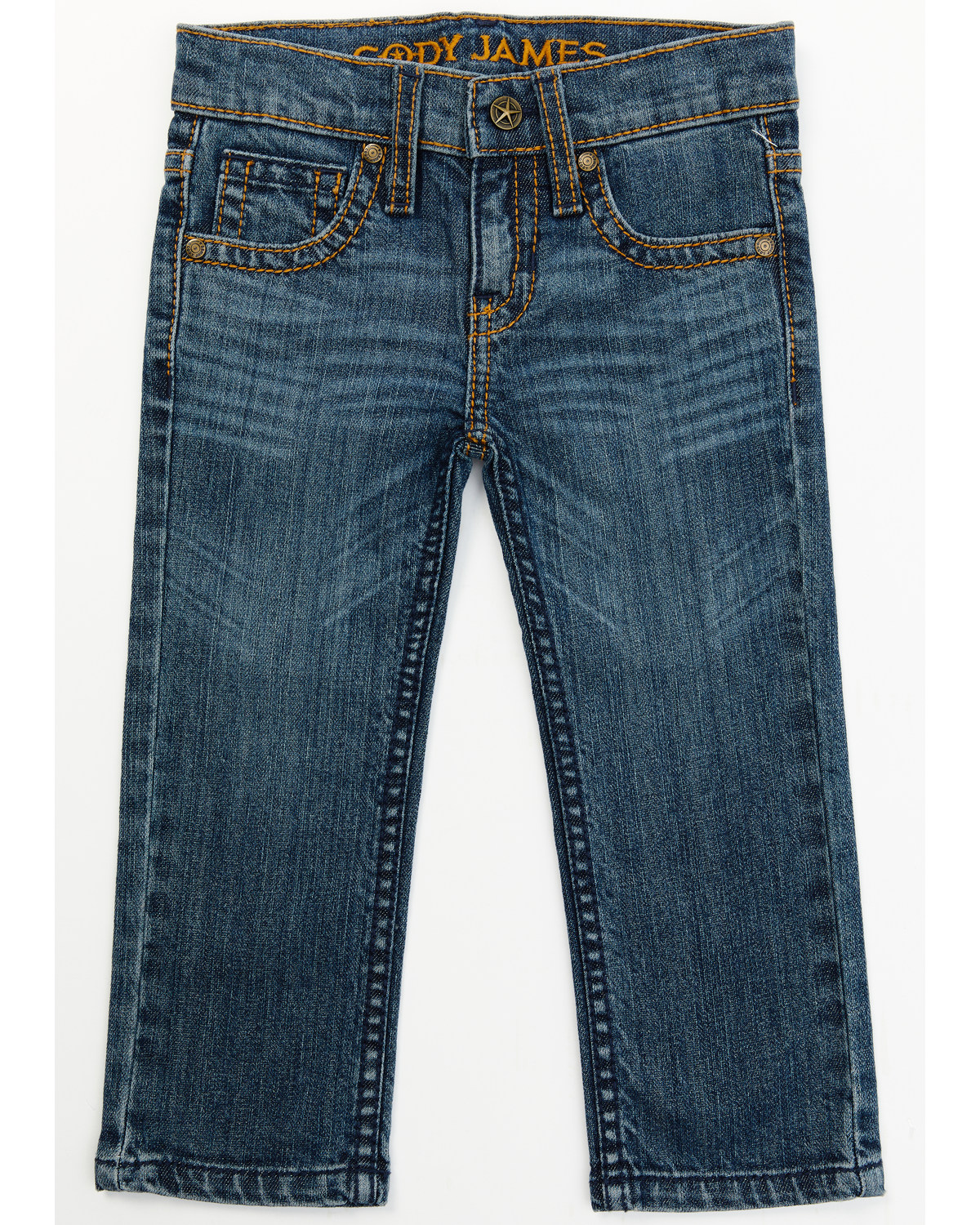 Cody James Toddler Boys' Dark Wash Equalizer Slim Straight Jeans
