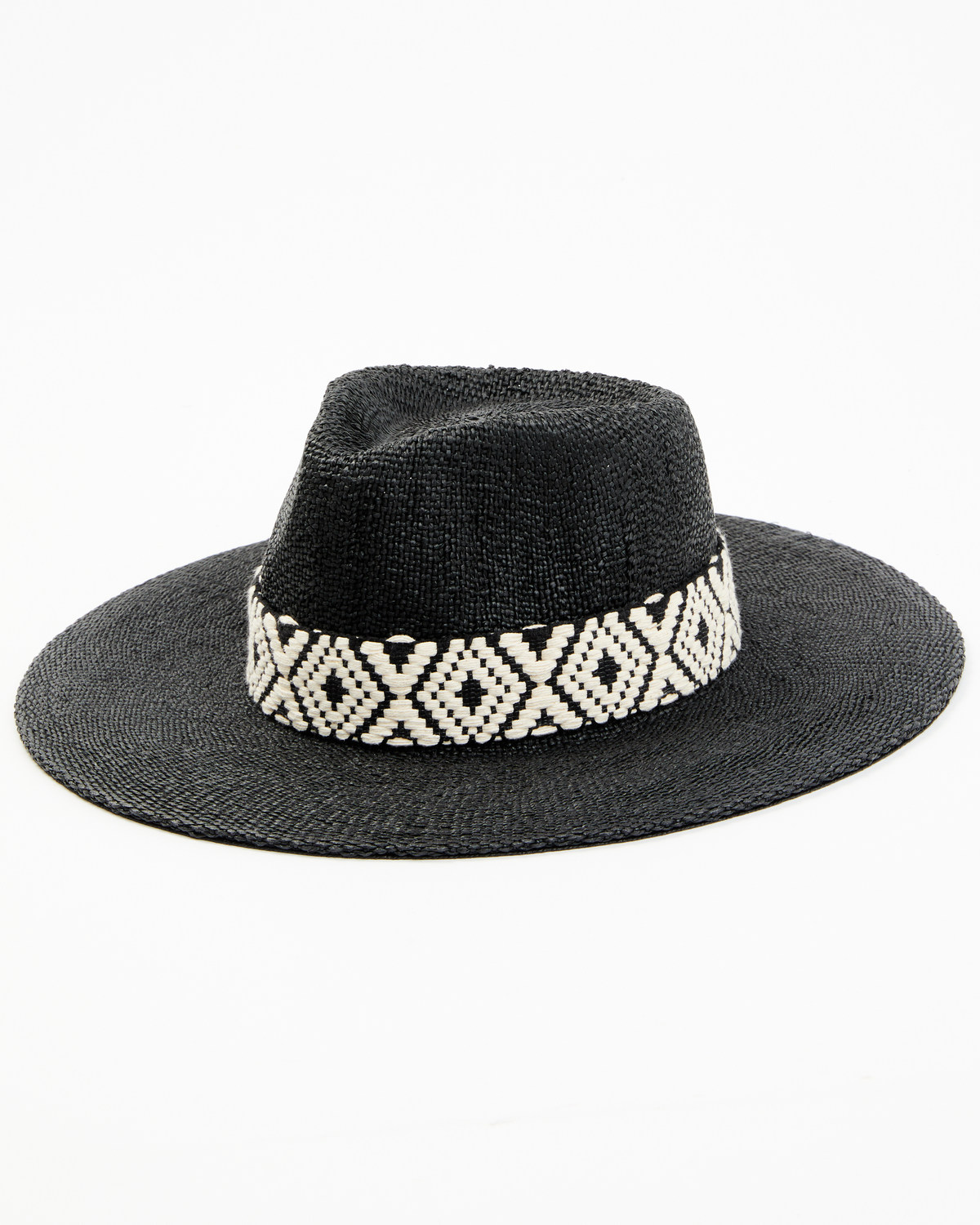 Nikki Beach Women's Ashlyn Australian Straw Western Fashion Hat