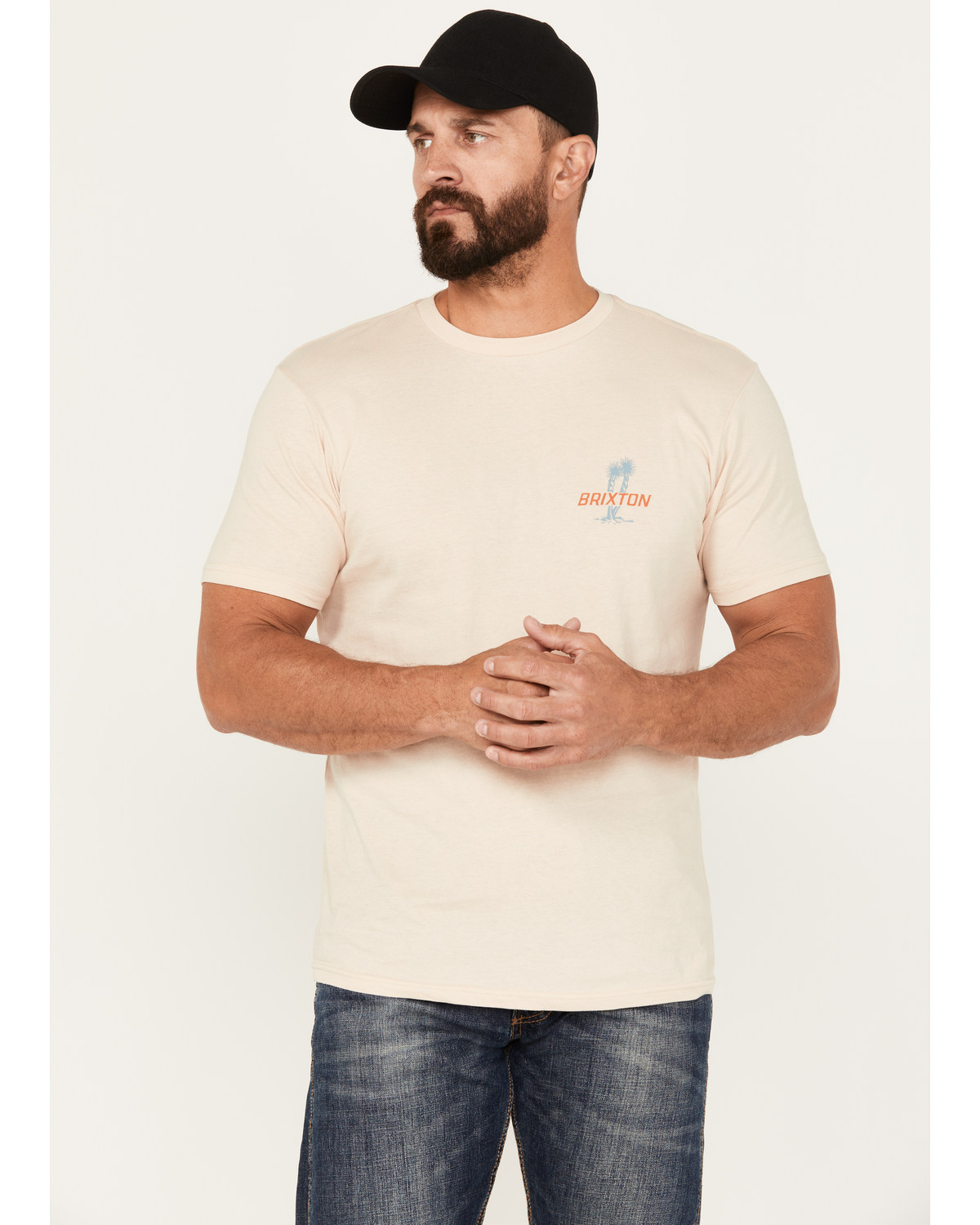 Brixton Men's Austin Cowboy Short Sleeve Graphic T-Shirt