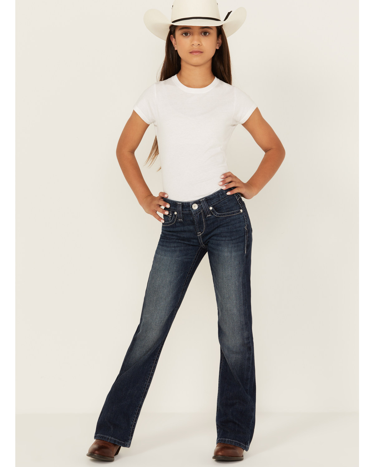 Ariat Girls' Ariana Bootcut Denim Jeans