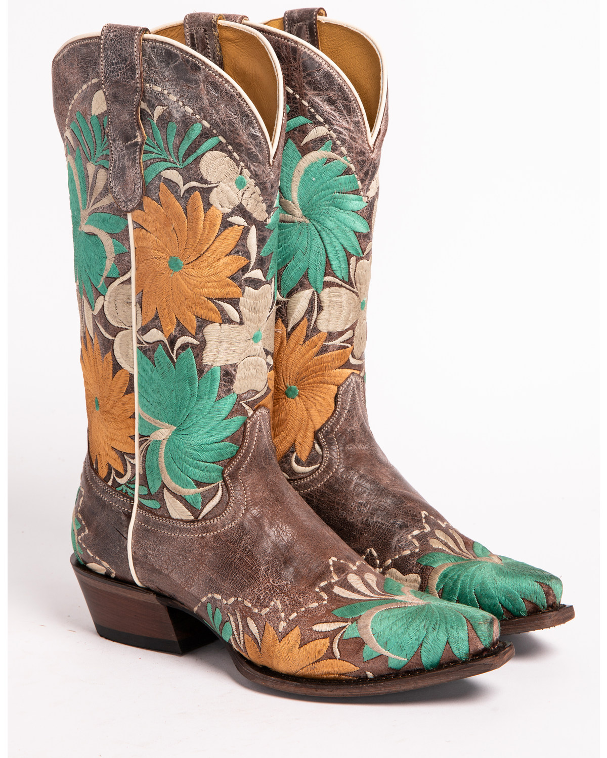 Download Roper Women's Floral Bouquet Embroidered Cowgirl Boots ...