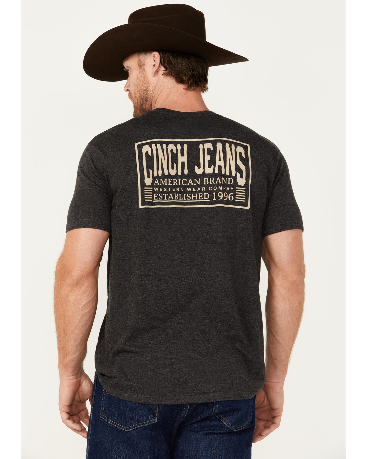 Cinch Men's Logo Short Sleeve T-Shirt