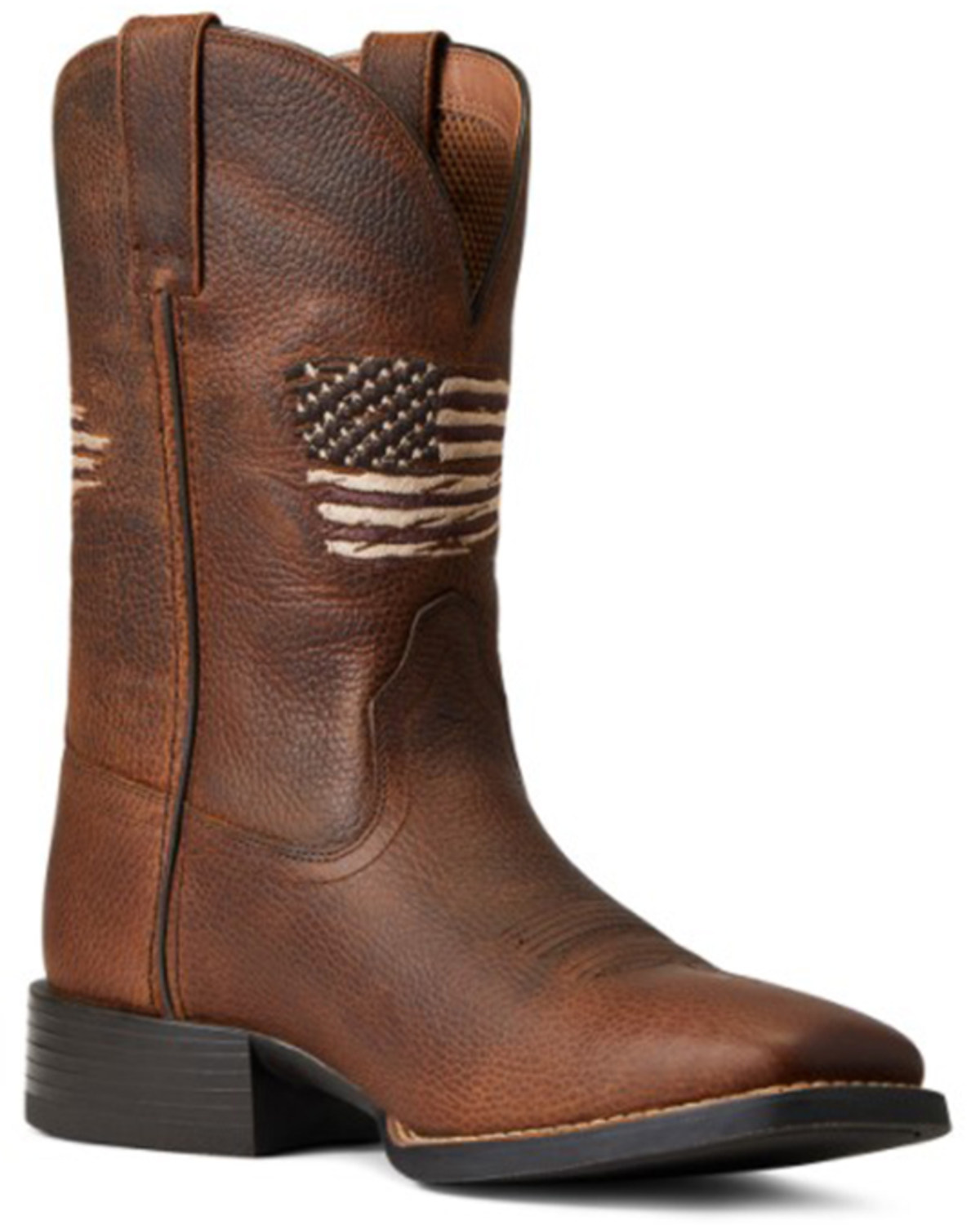 Ariat Men's Cliff Sport All Country Western Performance Boots - Broad Square Toe