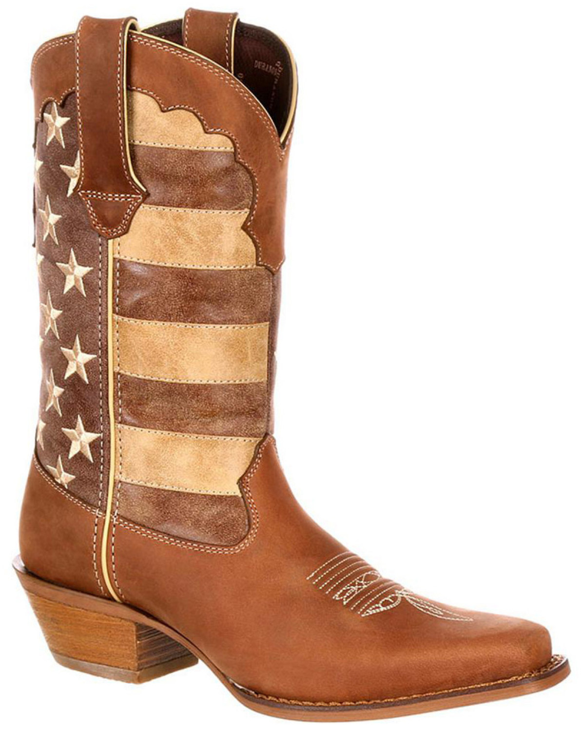 Durango Women's Distressed Flag Western Boots Boot Barn