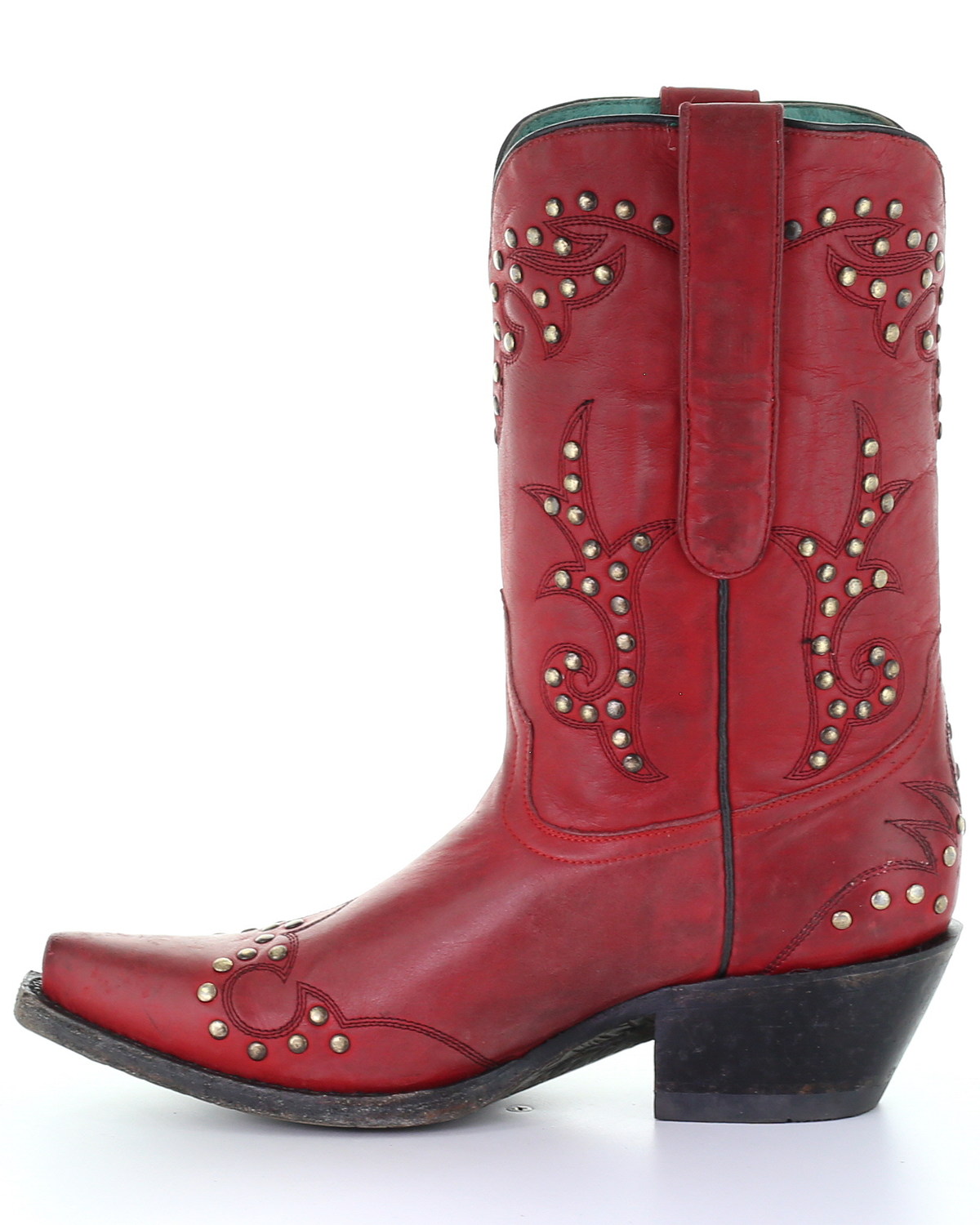 red cowgirl boots