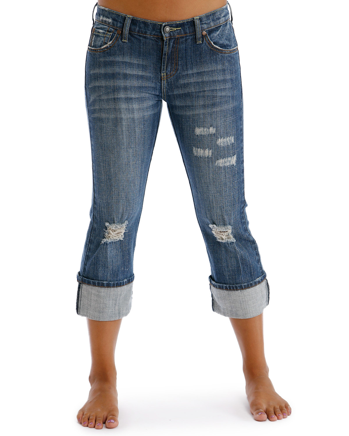 Stetson Women's Distressed Capris Boot Barn