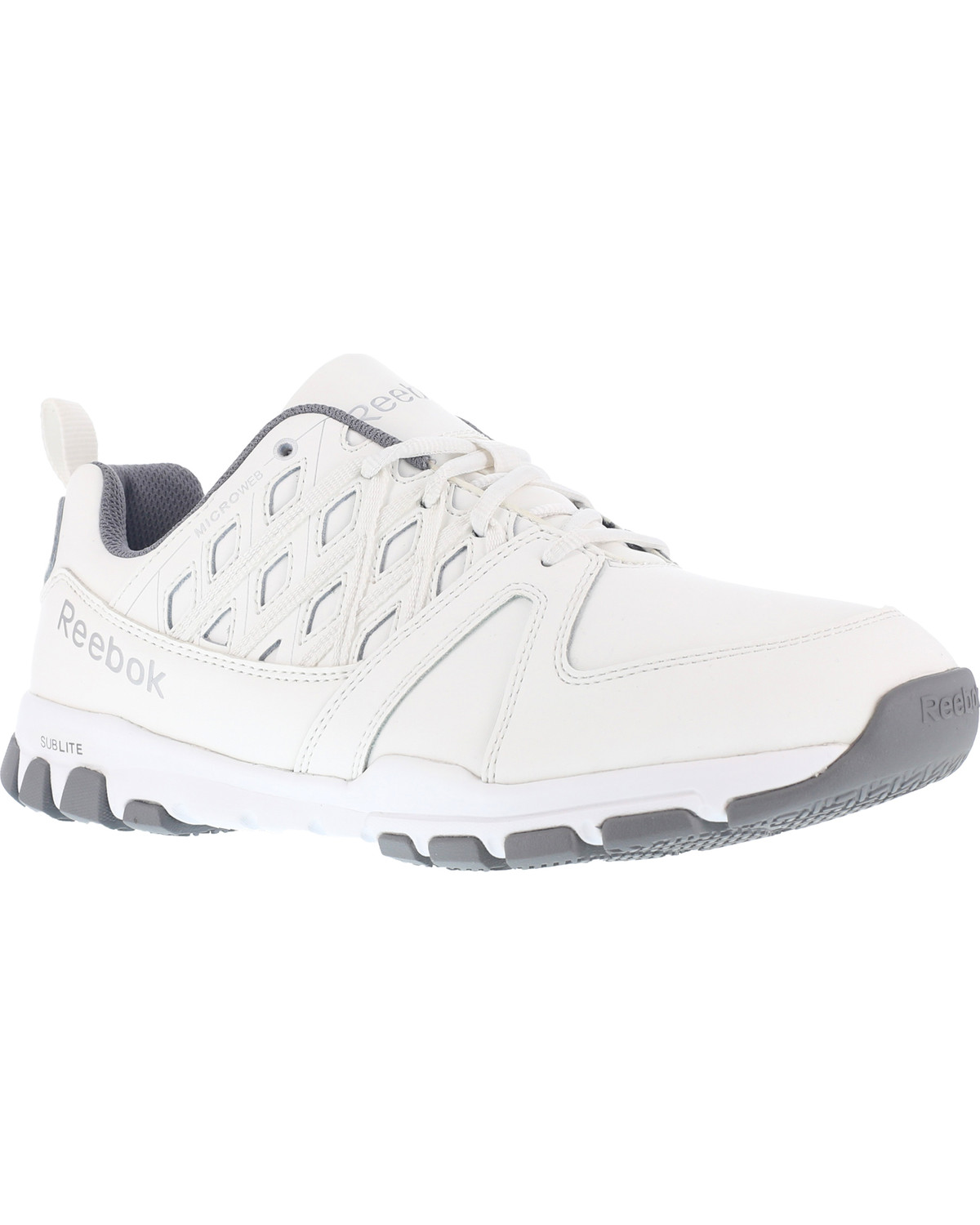 Reebok Men's Sublite Athletic Oxford Work Shoes - Soft Toe