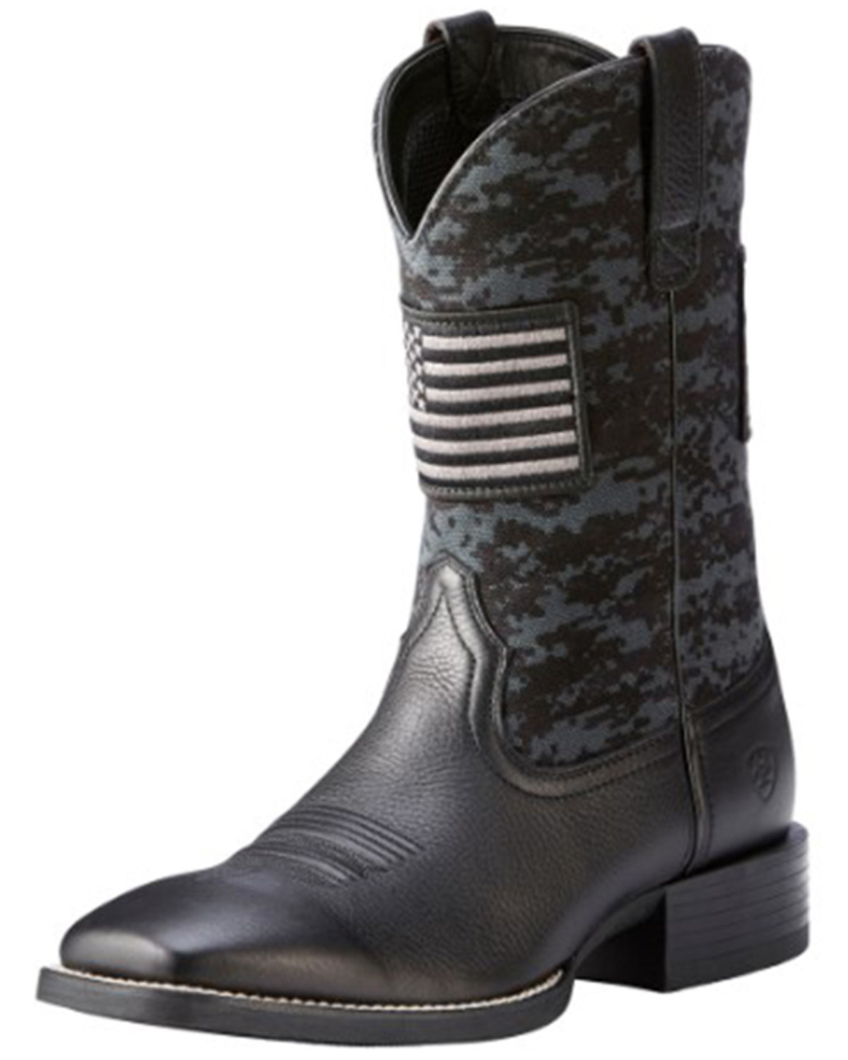 ariat men's black boots