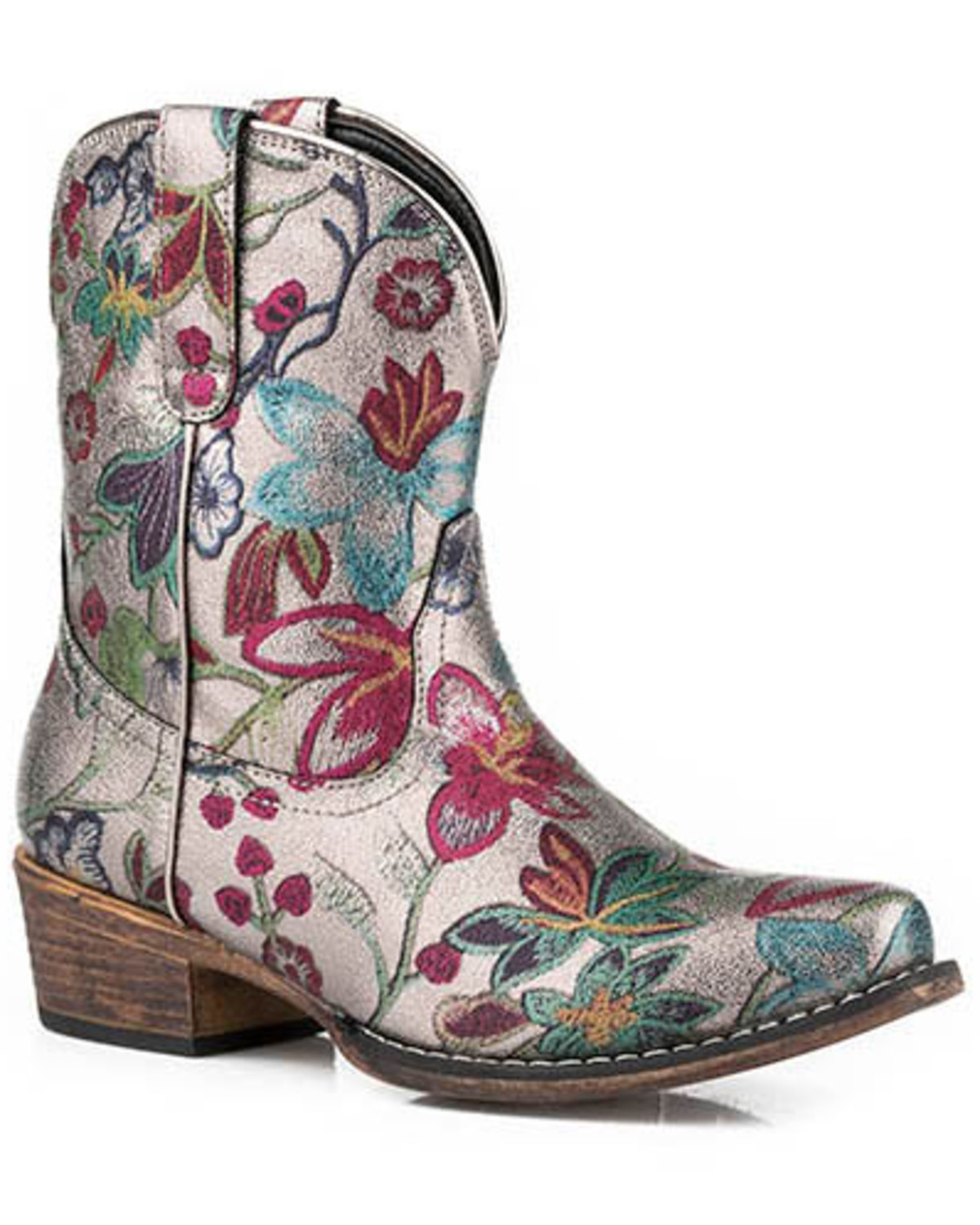 Roper floral boots store