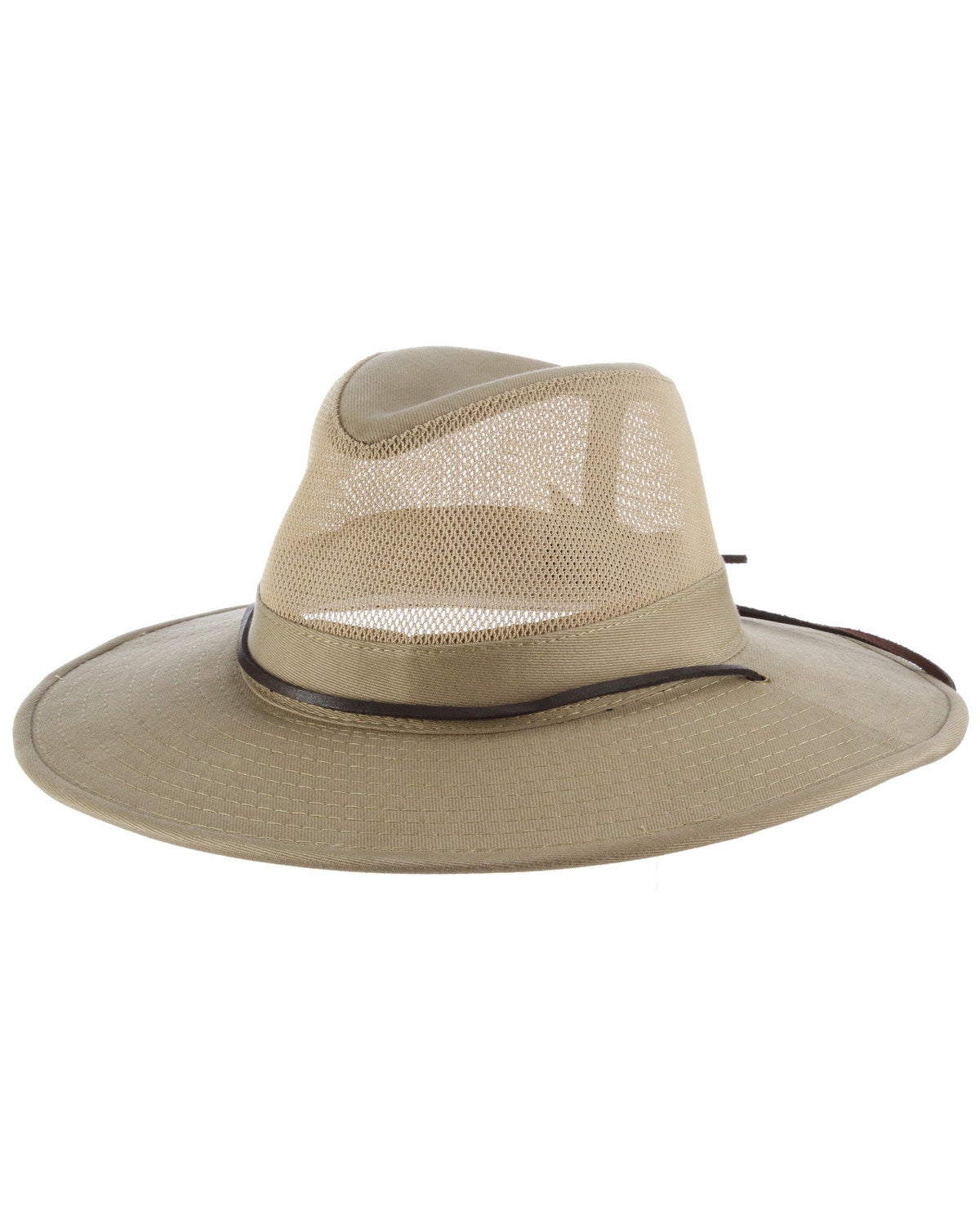 Dorfman Men's Mesh Safari Hat | Boot Barn