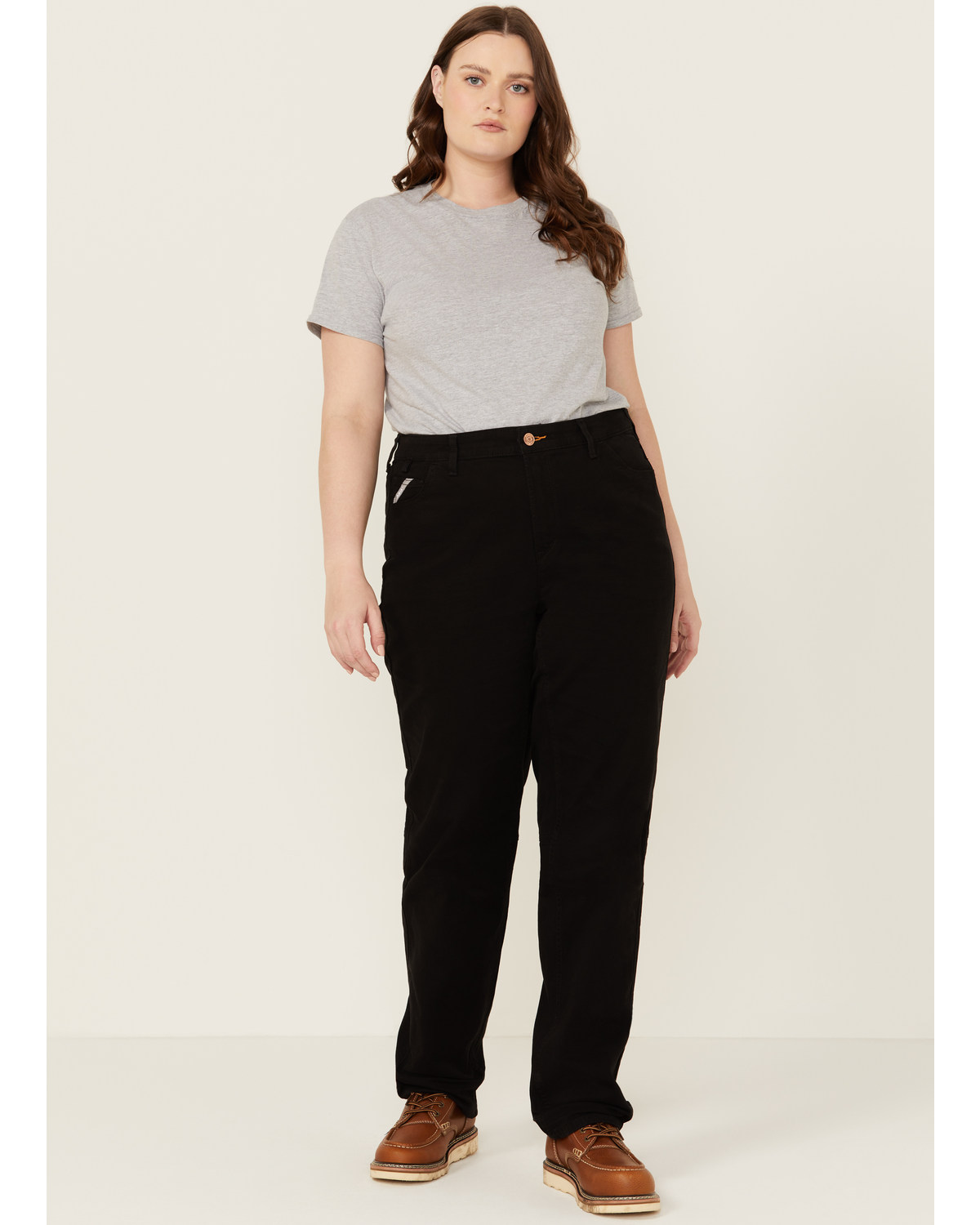 Ariat Women's Rebar PR Made Tough Straight Stretch Work Pants - Plus