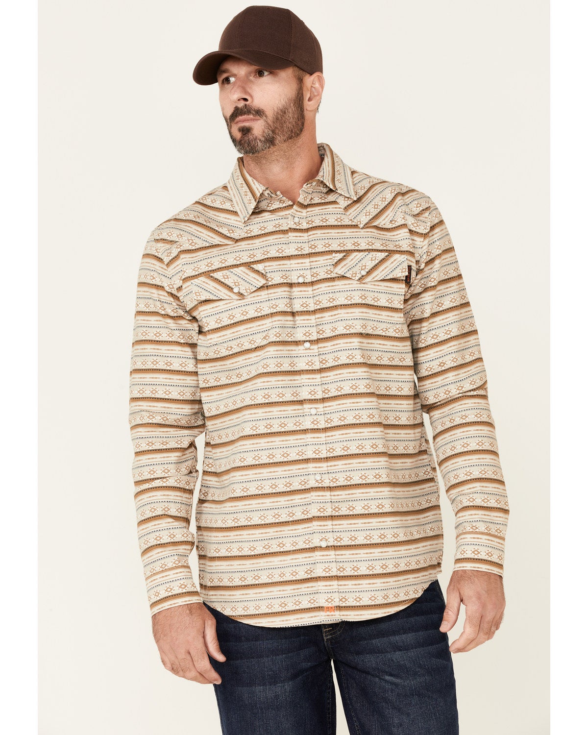 long sleeve shirt tan