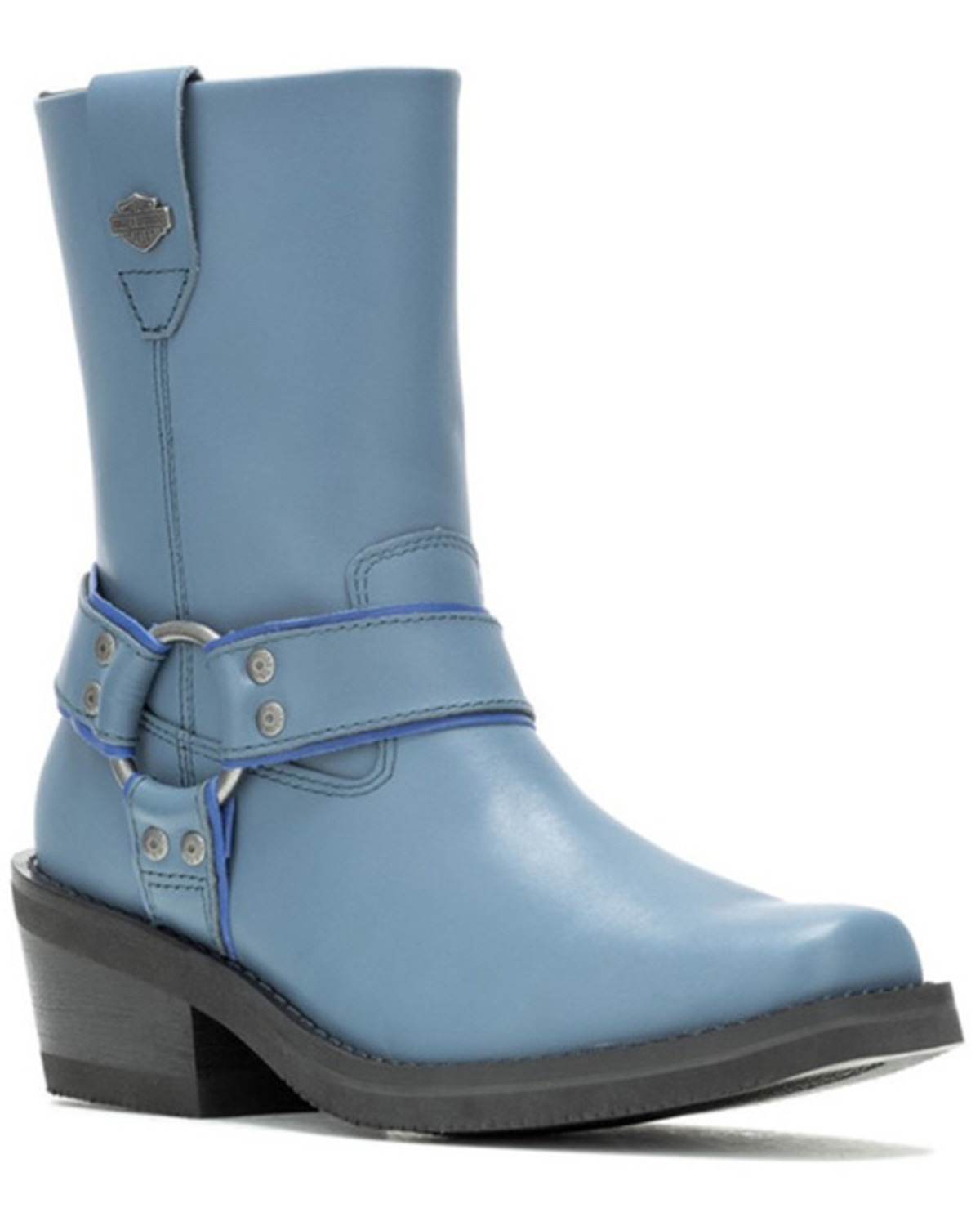 Square toe harley davidson boots online