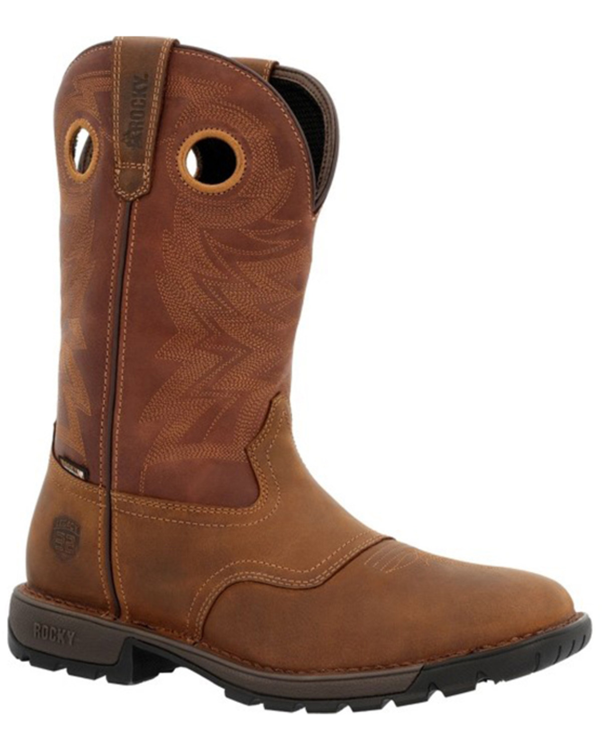 Rocky Men's Legacy 32 Waterproof Western Work Boot - Square Toe