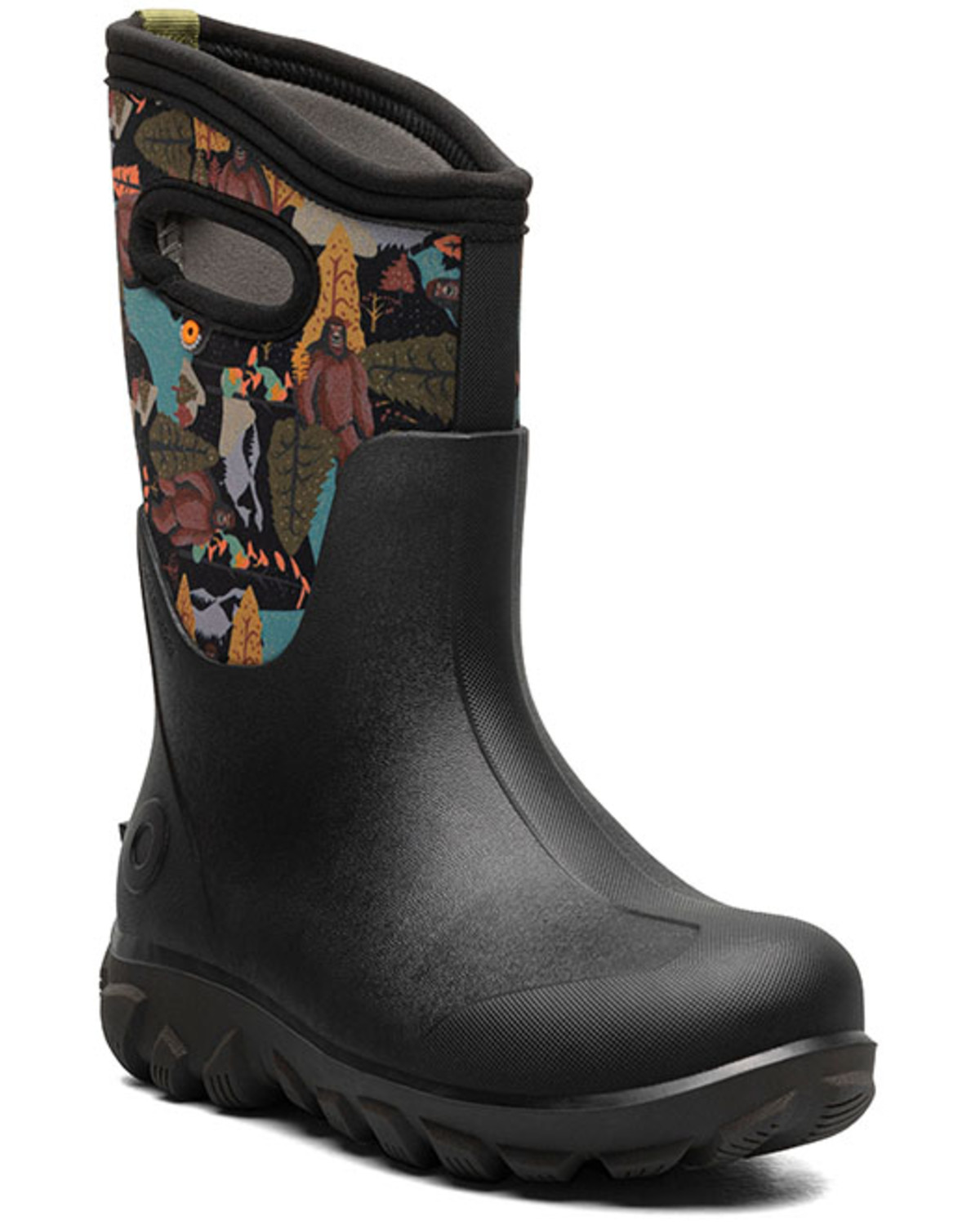 Bogs Boys' Classic Seamless Yeti Rubber Boots