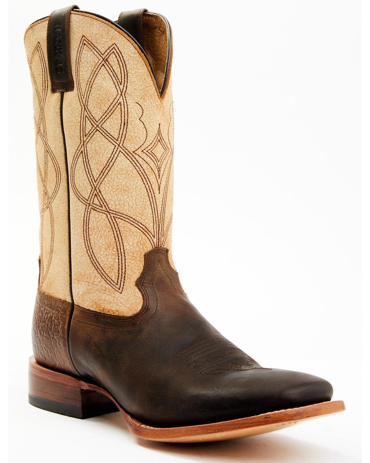 RANK 45® Men's Deuce Western Boots - Broad Square Toe