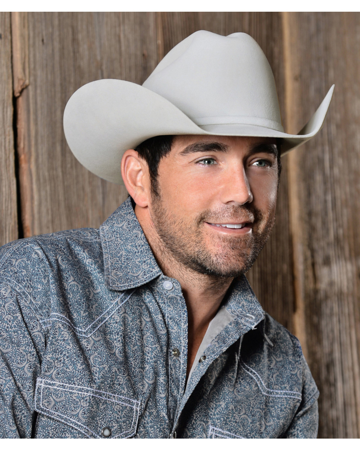 justin 2x bonanza felt cowboy hat