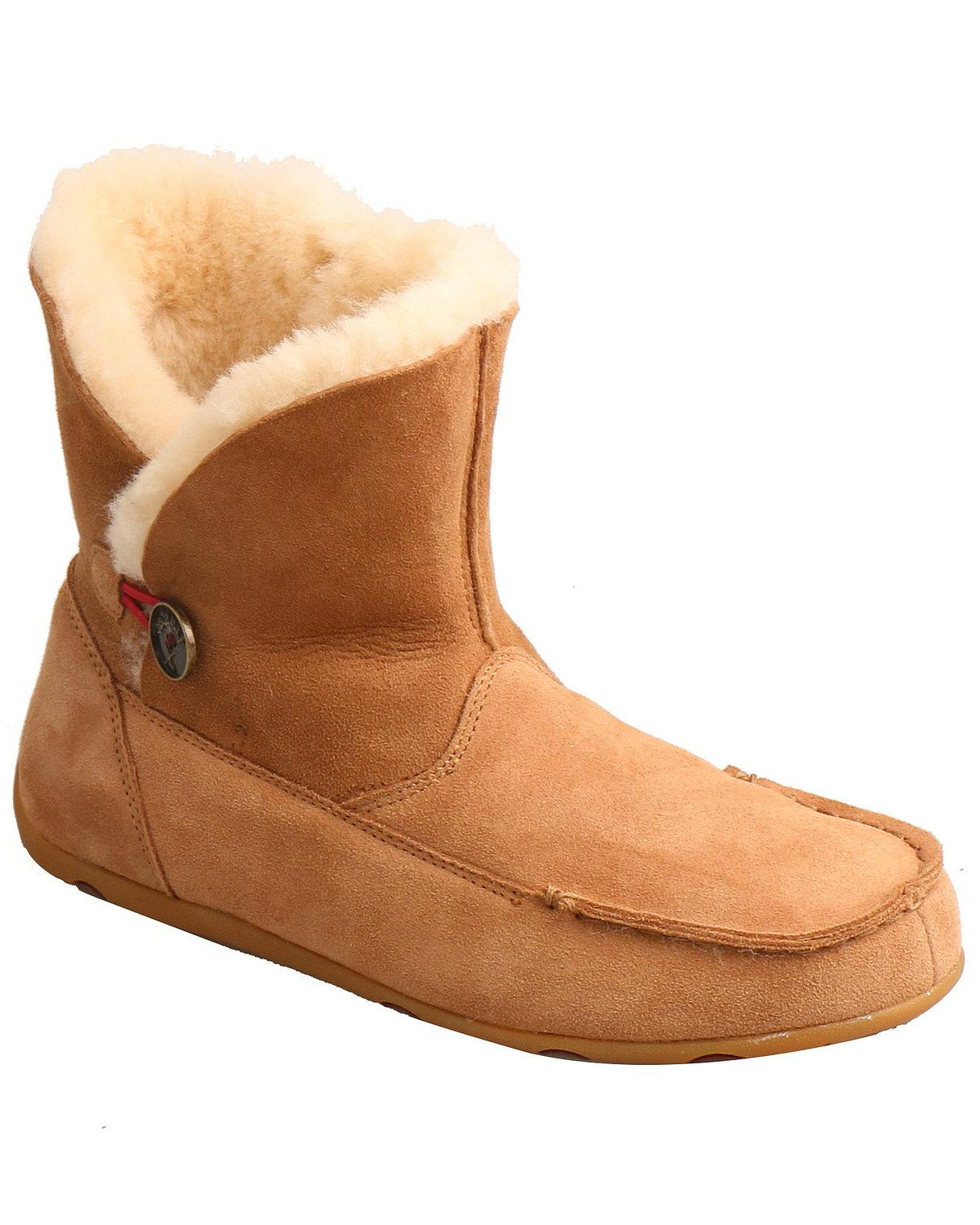 tan slipper boots