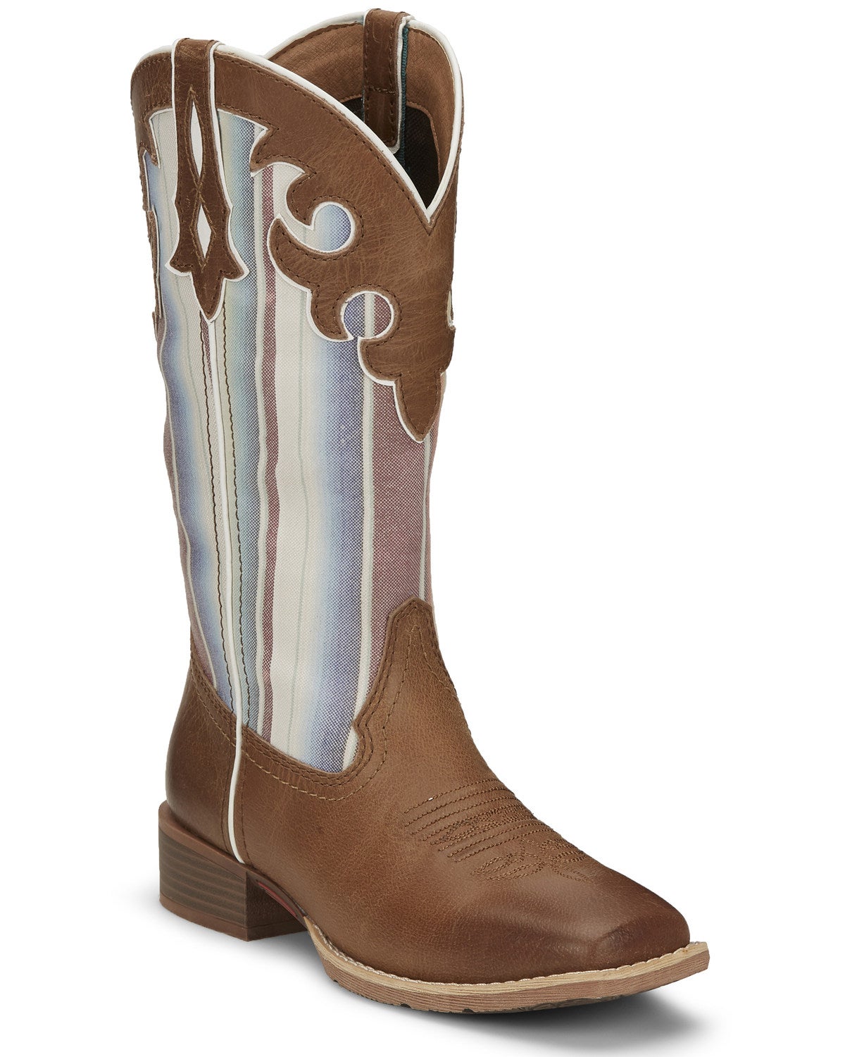 justin womens square toe boots