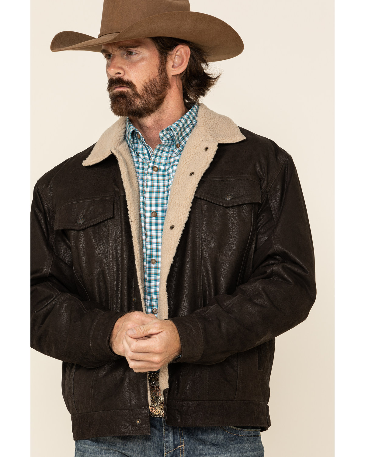 Sherpa lined moto jacket hotsell
