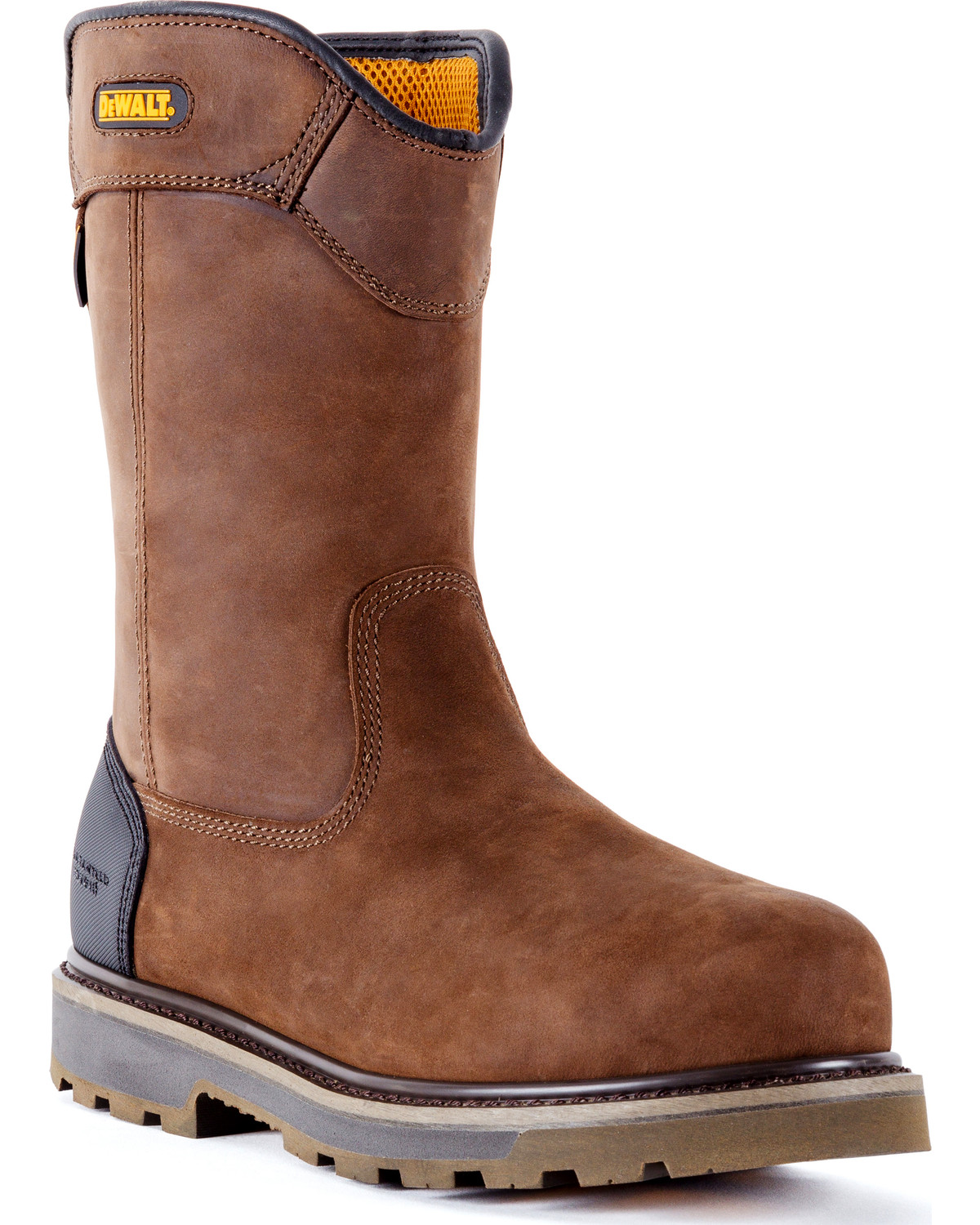 pull on waterproof work boots