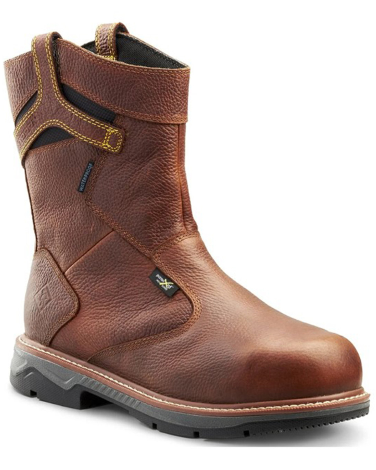 Kodiak Men's 8" Patton Wellington Metguard Waterproof Work Boots - Aluminum Toe
