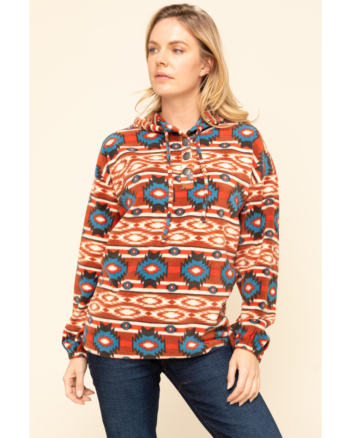 Wrangler aztec hoodie