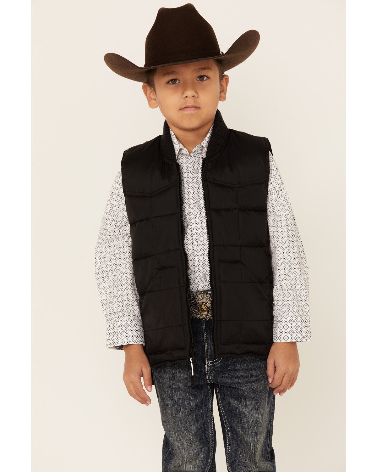 boy down vest
