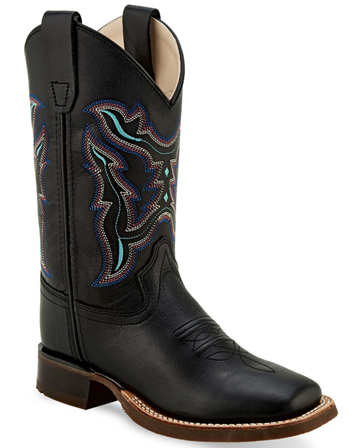 girls black cowboy boots