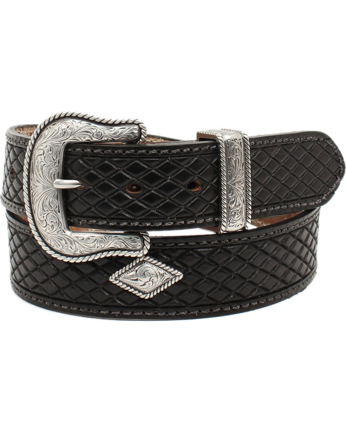 nocona leather belt